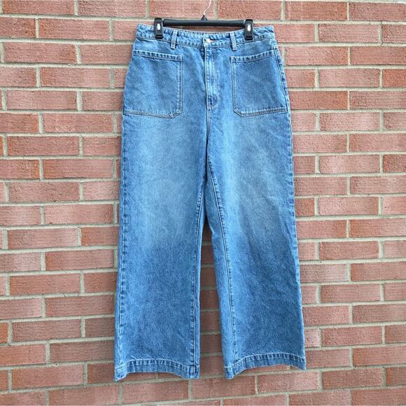 Rolla's Sailor High-Rise Wide-Leg Jeans Size 32 - Picture 1 of 5
